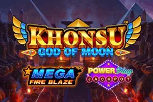Playtech : Mega Fire Blaze: Khonsu God of Moon PowerPlay Jackpot - MOTO128