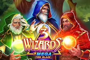 Playtech : Mega Fire Blaze: 3 Wizards - MOTO128