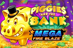 Playtech : Mega Fire Blaze: Piggies and the Bank™ - MOTO128