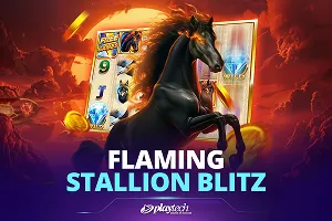 Playtech : Flaming Stallion Blitz - MOTO128